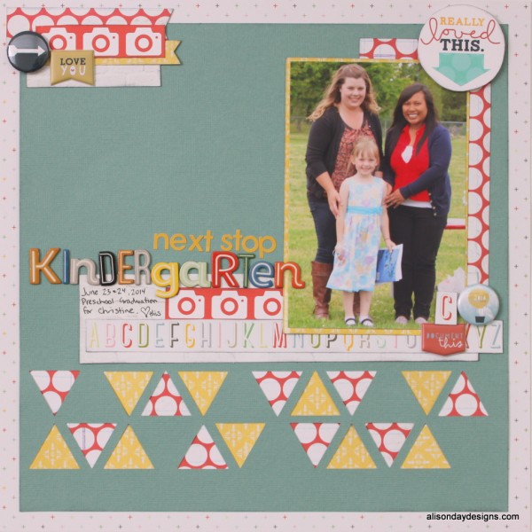 Next Stop Kindergarten by Alison Day for Amanda Robinson Studios