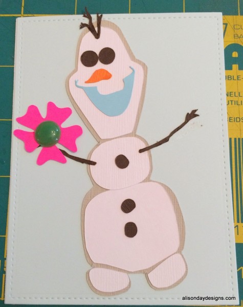 Olaf invitations by Alison Day