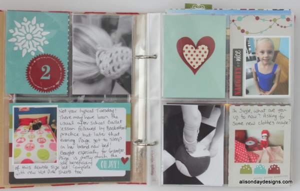 2014 December Daily by Alison Day Designs - Day 2
