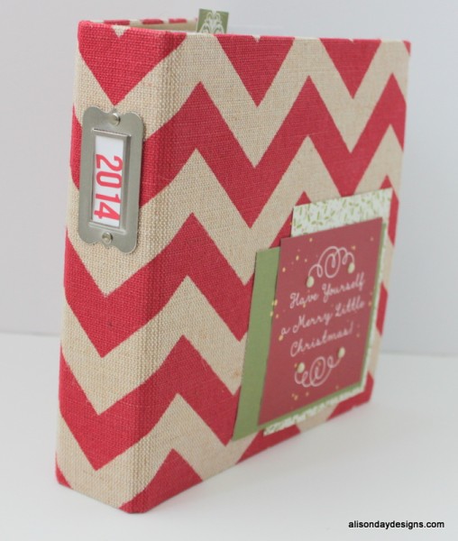 2014 December Daily by Alison Day Designs - spine view