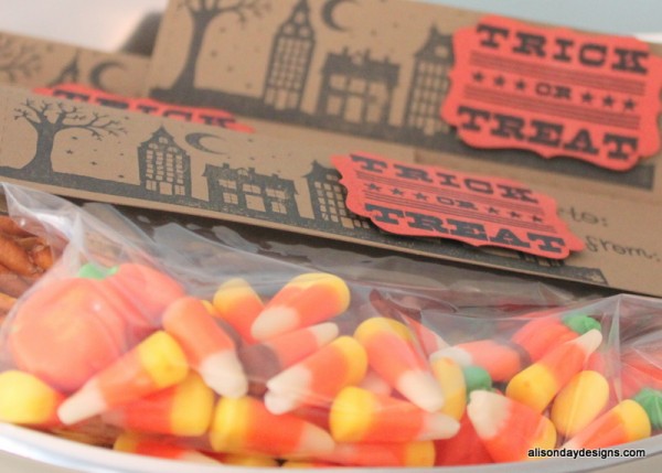 Trick or Treat - Halloween Treat Bags by Alison Day Designs