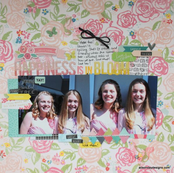 Clear the Desk #15 - Happiness is in Bloom by Alison Day